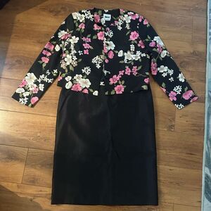 Leslie Fay dress and jacket -14